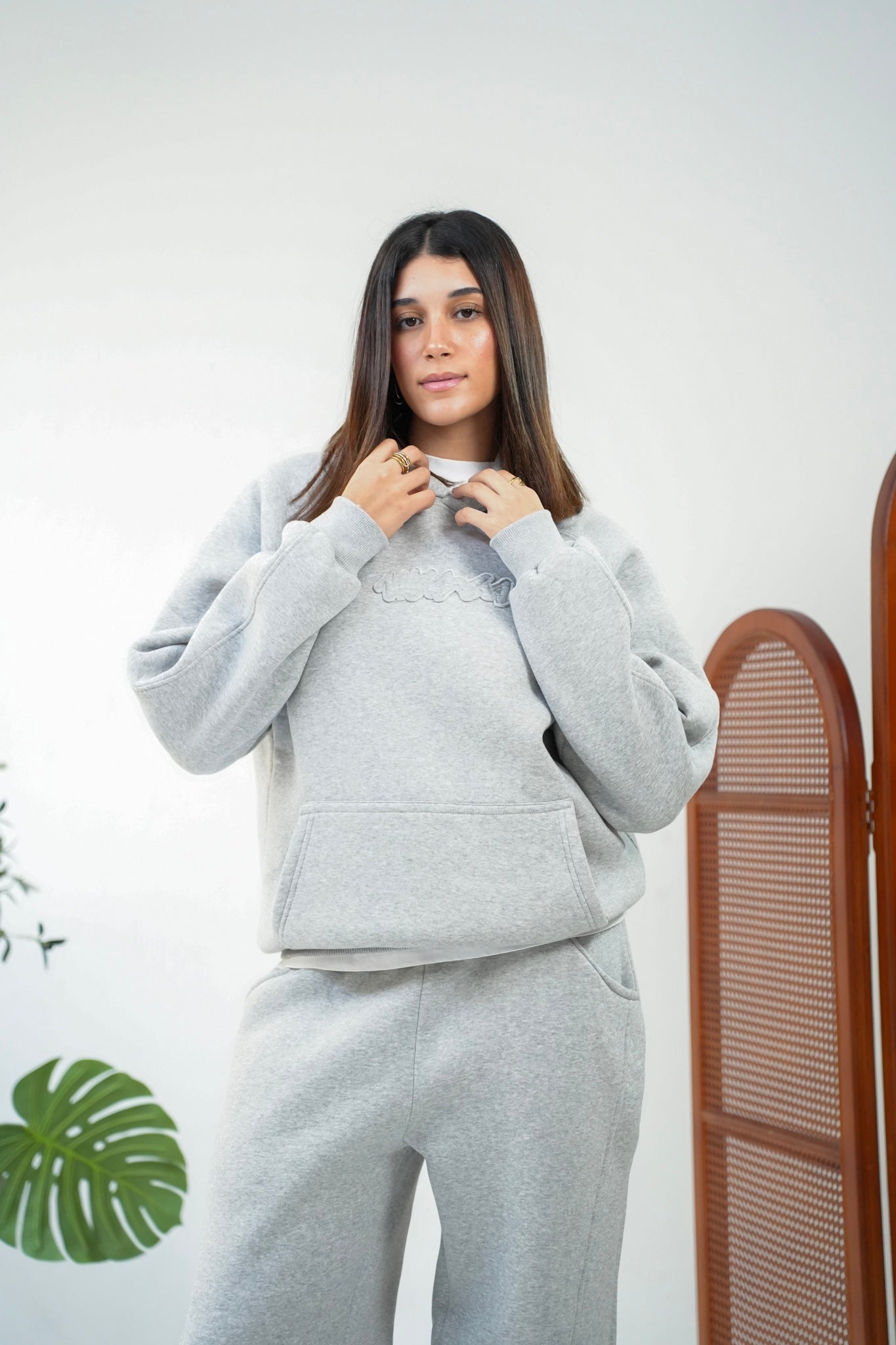 WANAS GREY HOODIE