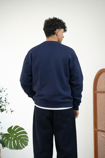 WANAS NAVY CREWNECK