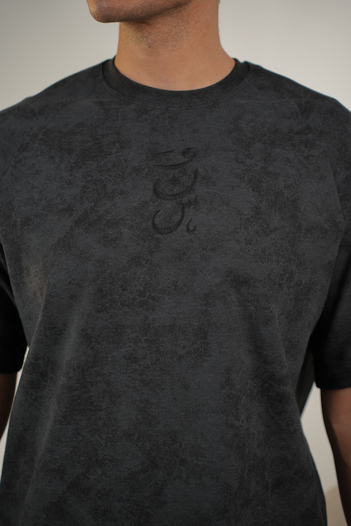 BOXY WNS BLACK TEE