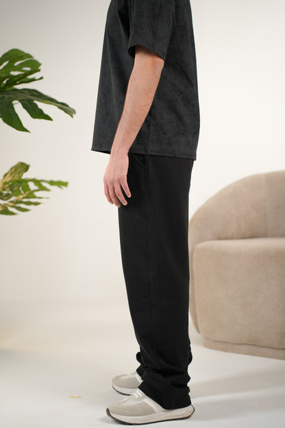 LIGHTWEIGHT BLACK SWEATPANT