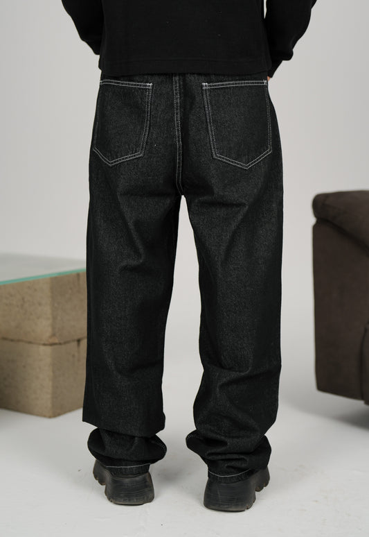WNS RAW BLACK DENIM