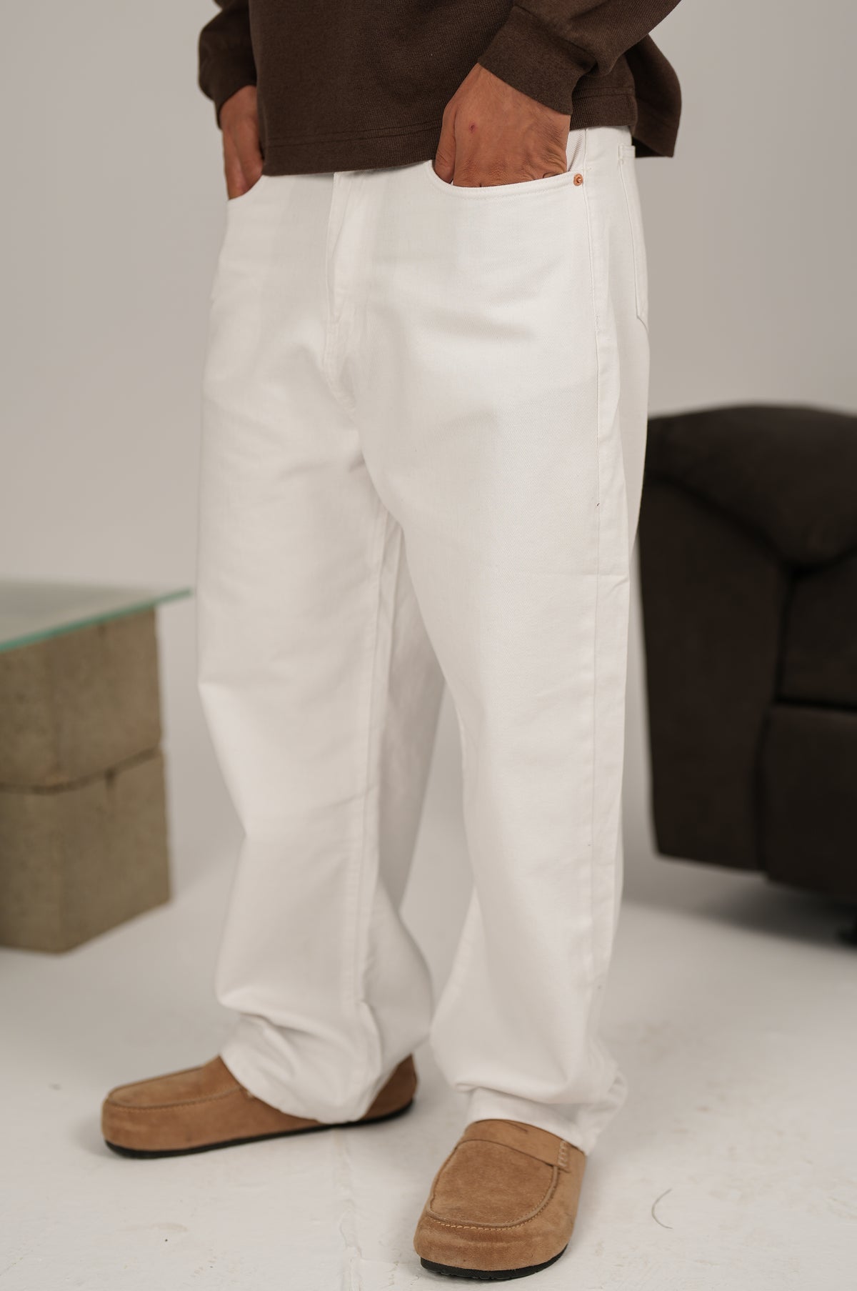 WNS WHITE DENIM