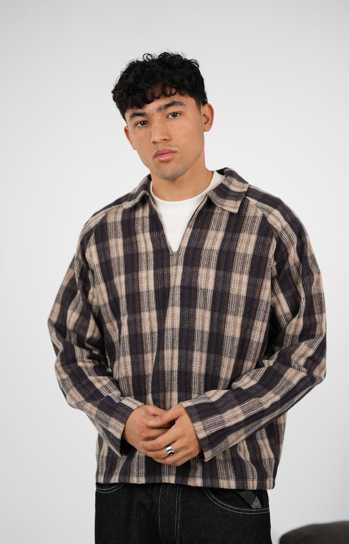 WNS NAVY FLANNEL
