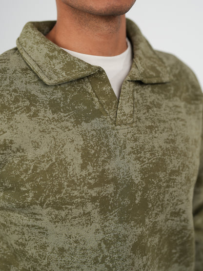 WNS OLIVE POLO