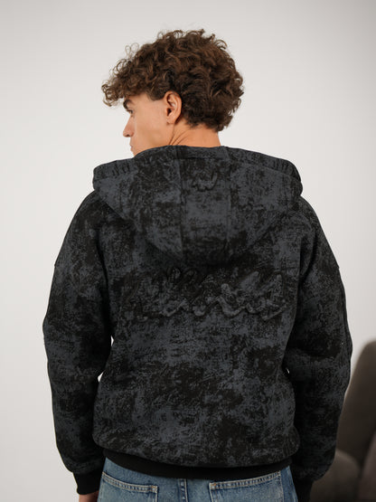 WNS BLACK ZIP-HOODIE