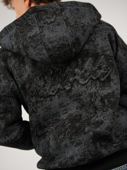 WNS BLACK ZIP-HOODIE