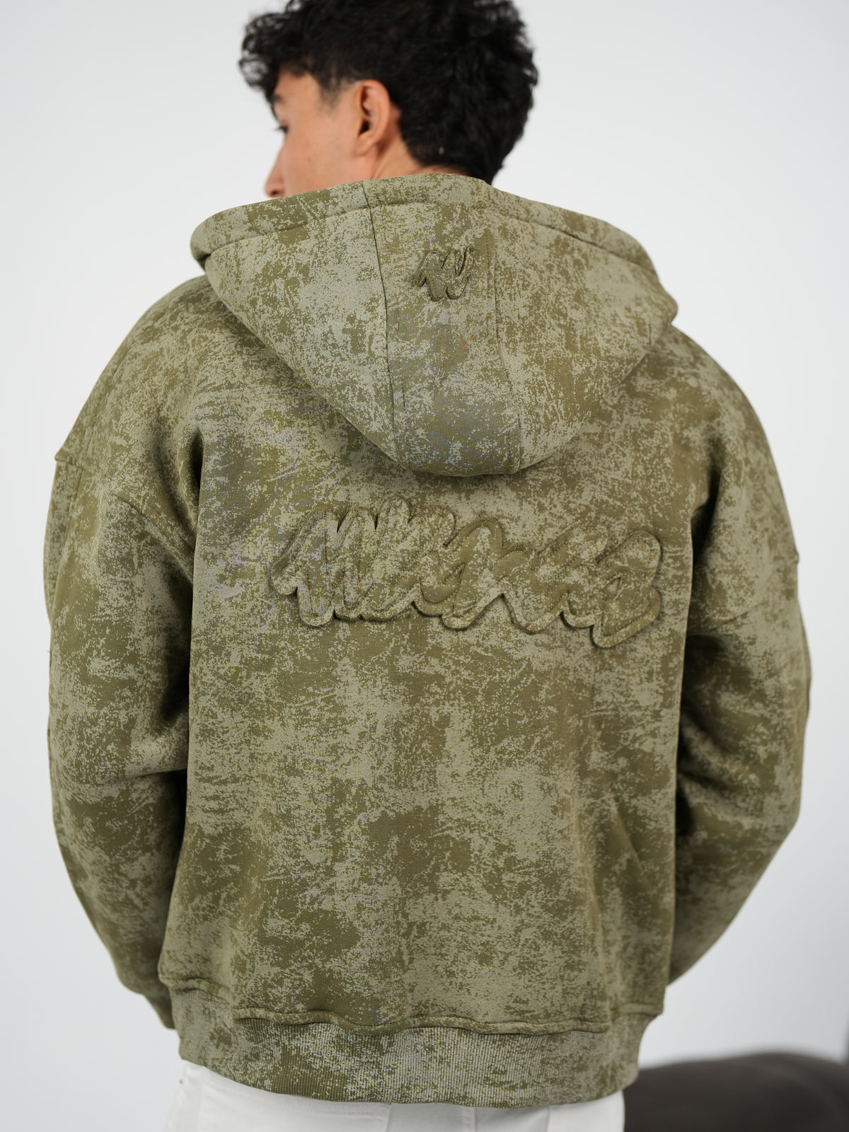 WNS OLIVE ZIP-HOODIE