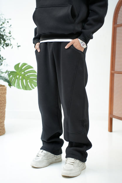 WANAS BLACK SWEATPANT