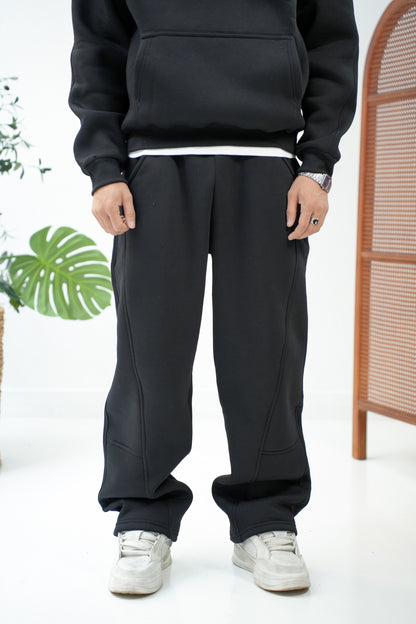 WANAS BLACK SWEATPANT