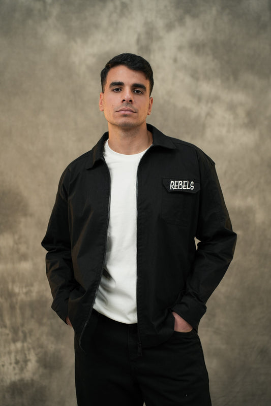 BLACK WORKER JACKET