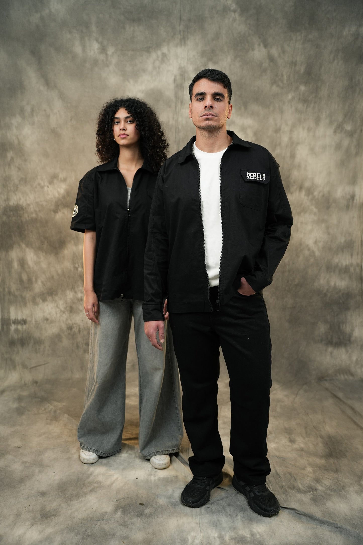 BLACK WORKER JACKET
