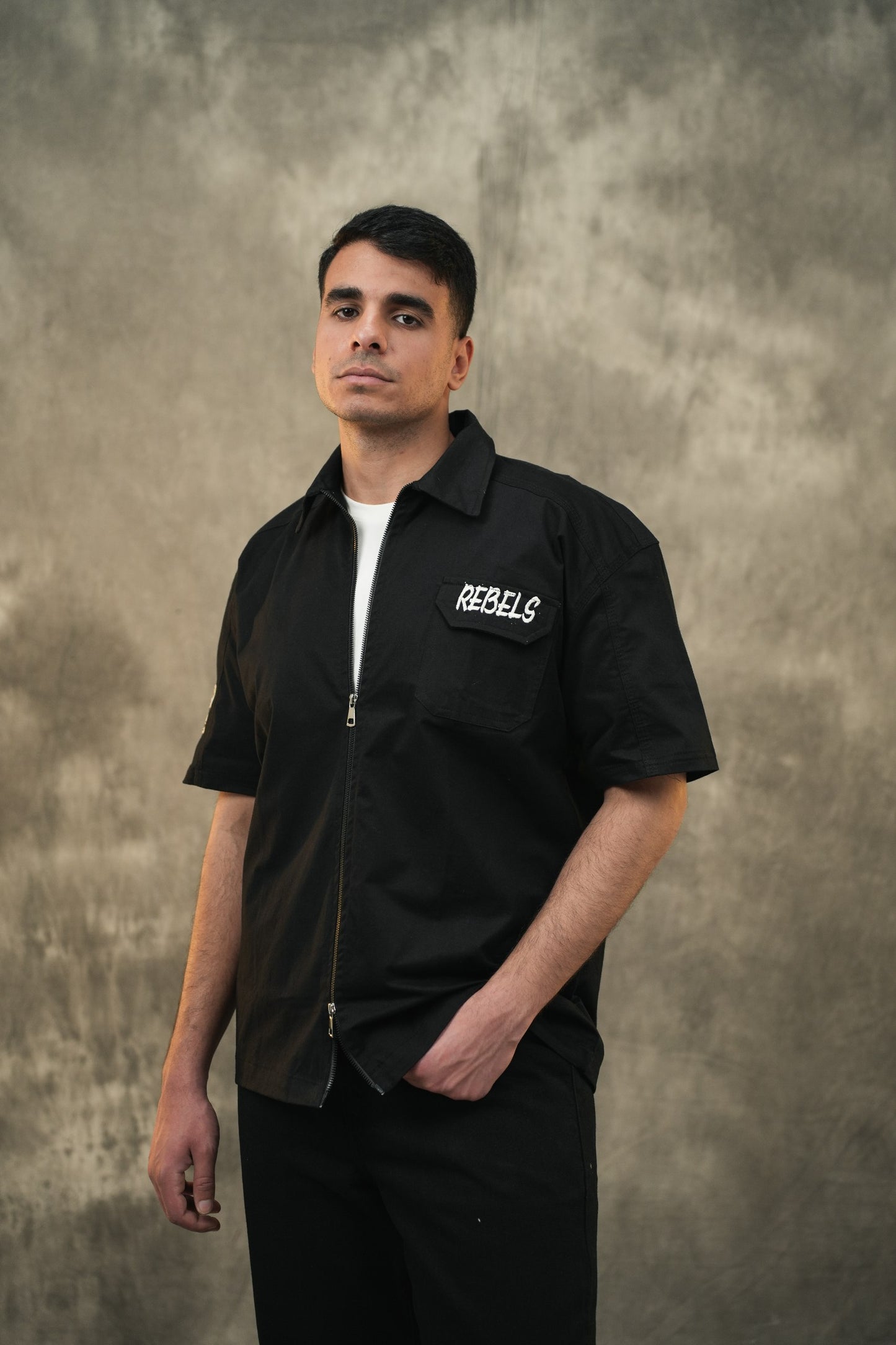 BLACK WORKER JACKET
