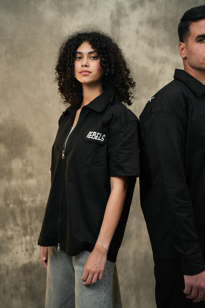 BLACK WORKER JACKET